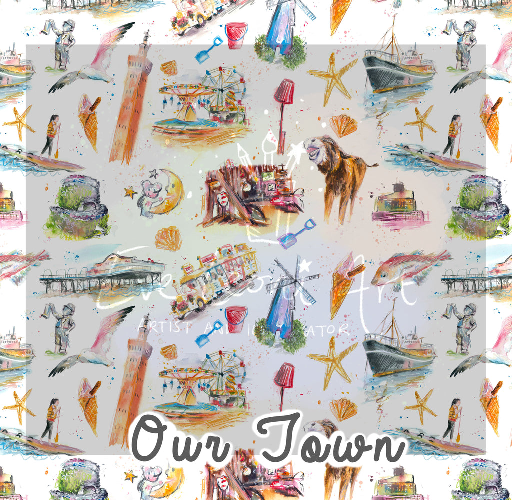 Our Town - Older Children's Long Sleeved T-Shirt image 0