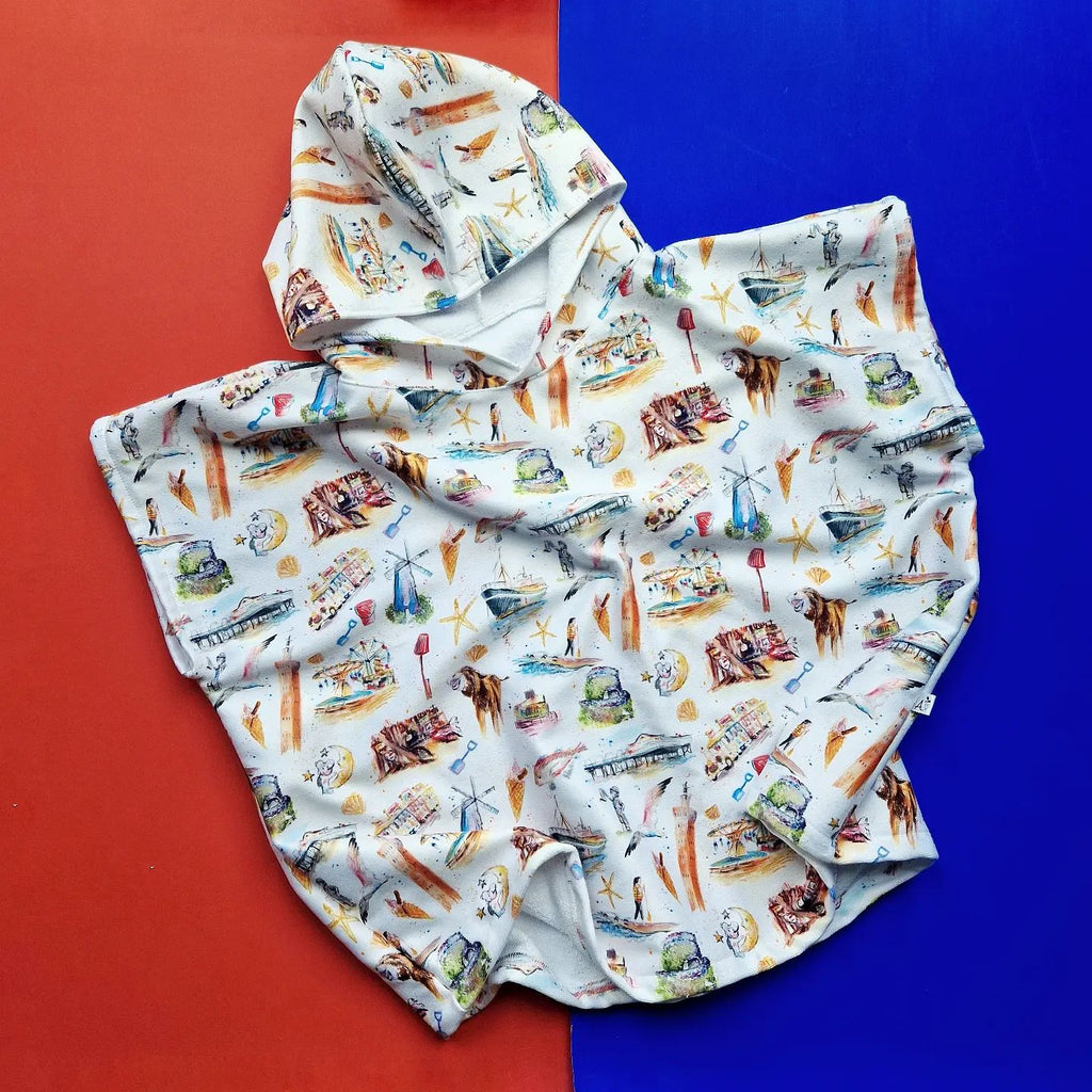 Pre Order Our Town -Hooded Poncho Towel image 1