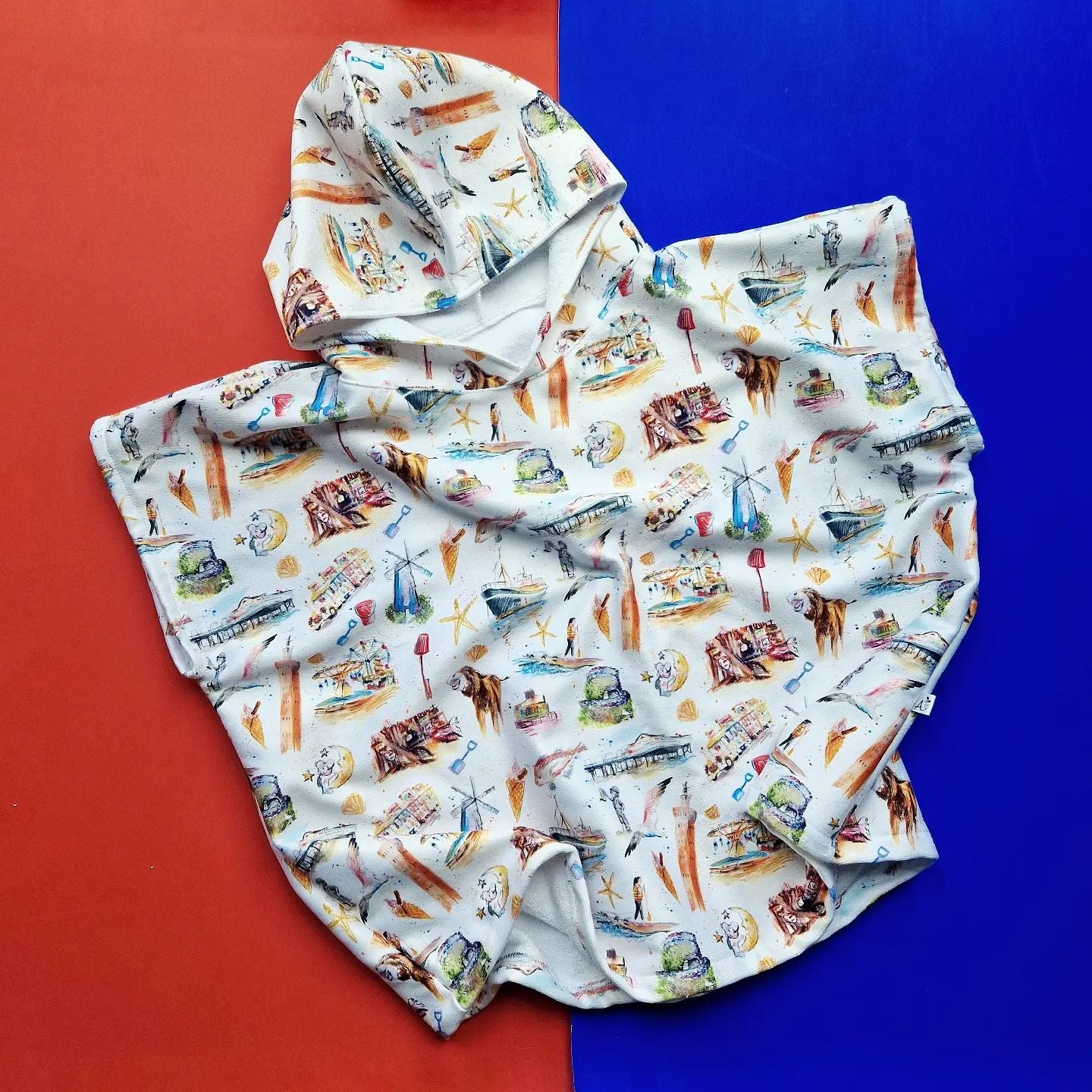 Pre Order Our Town -Hooded Poncho Towel image 1