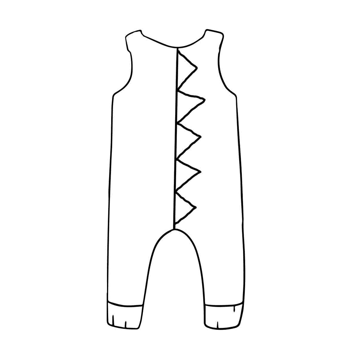 Dinosaur Romper